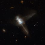 Hubble Interacting Galaxy IC 883