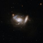 Hubble Interacting Galaxy ESO 550-2