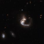 Hubble Interacting Galaxy UGC 4881