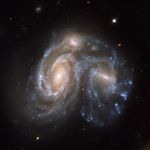 Hubble Interacting Galaxy NGC 6050