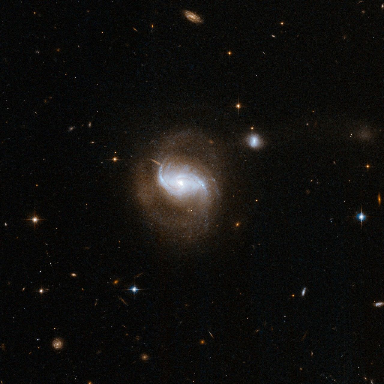 Hubble Interacting Galaxy IC 5298