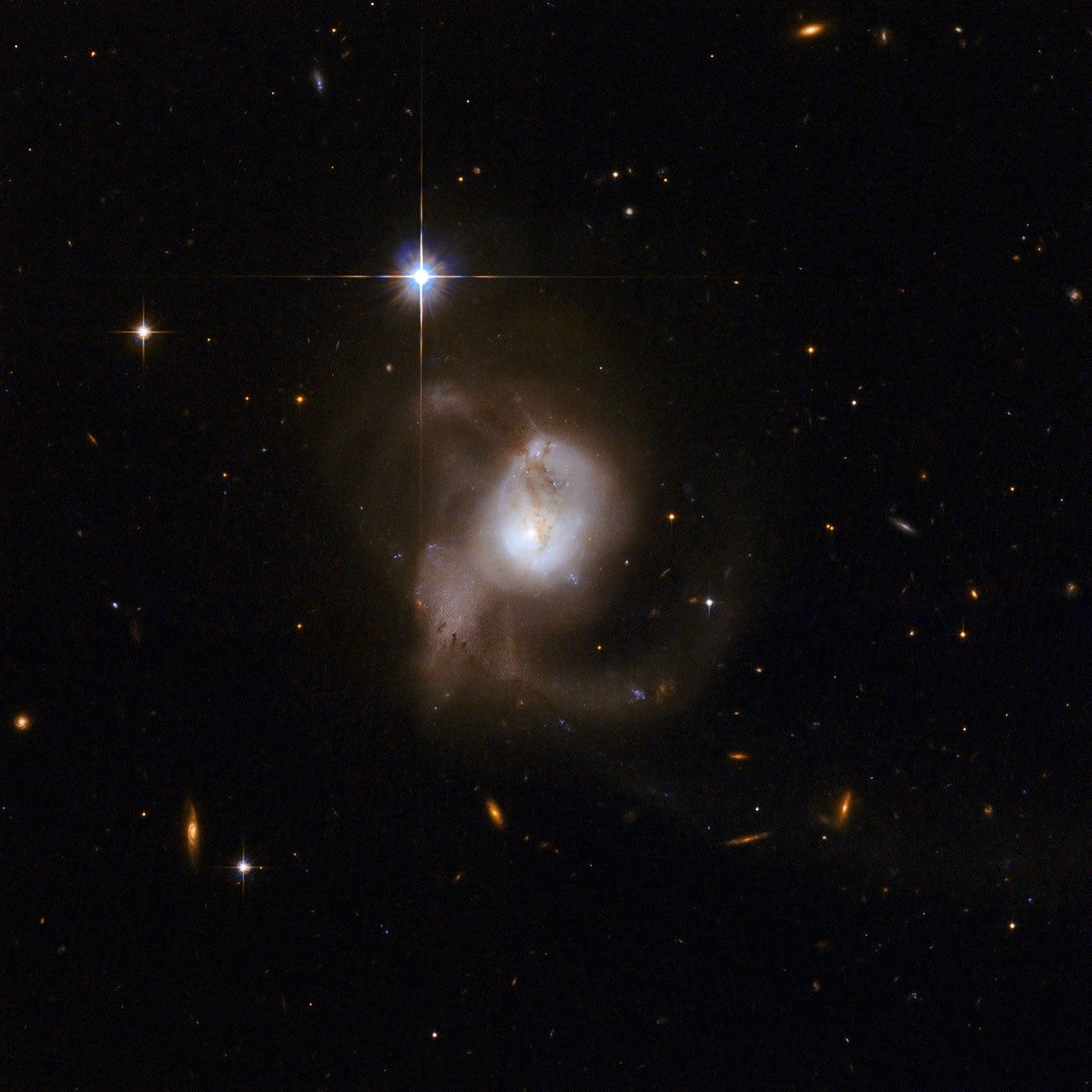 Hubble Interacting Galaxy ESO 239-2