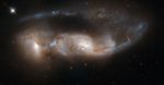 Hubble Interacting Galaxy NGC 6621