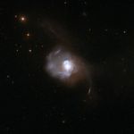 Hubble Interacting Galaxy UGC 8058