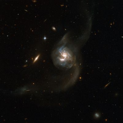 Hubble Interacting Galaxy NGC 6090