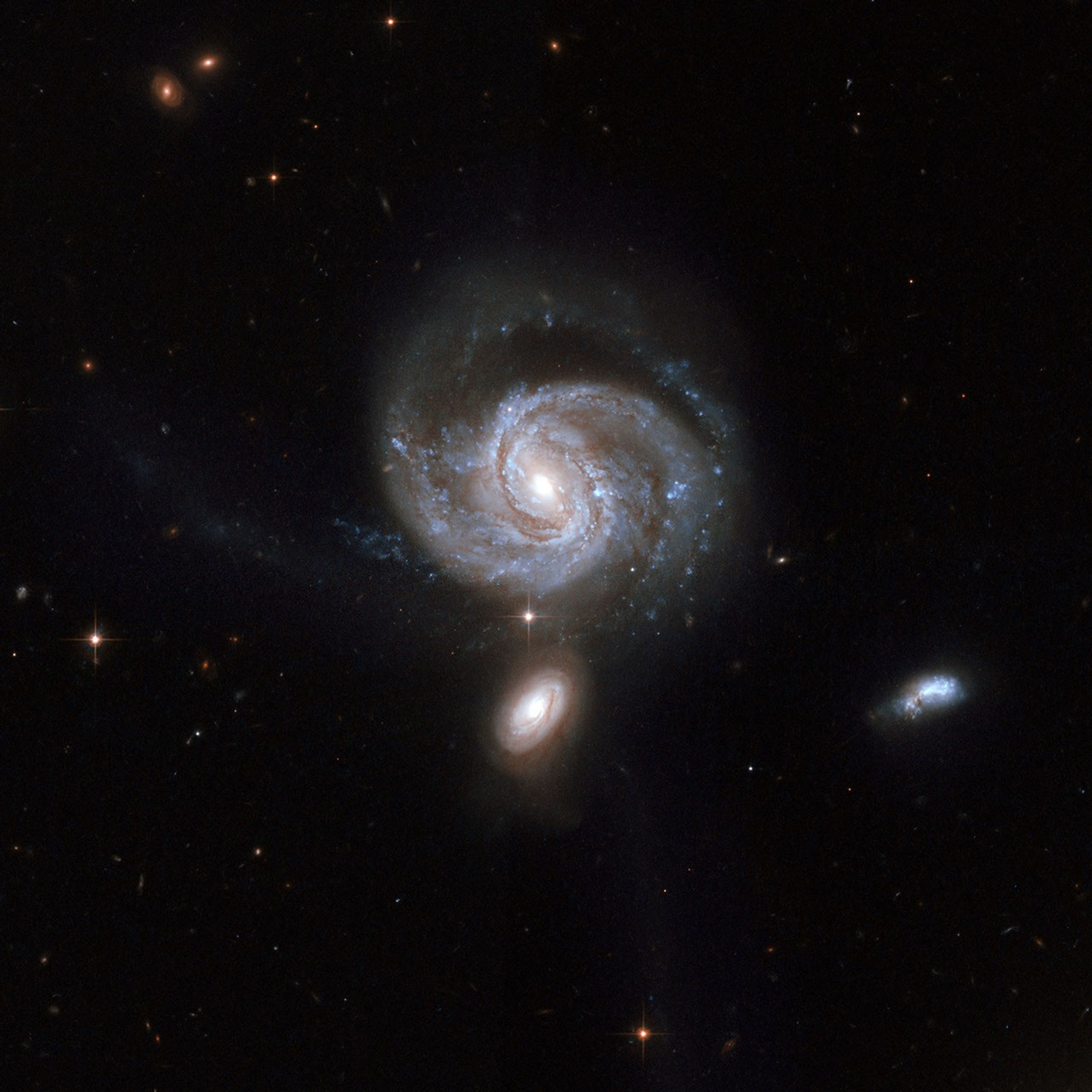 Hubble Interacting Galaxy NGC 7674