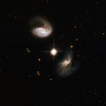 Hubble Interacting Galaxy CGCG 436-030
