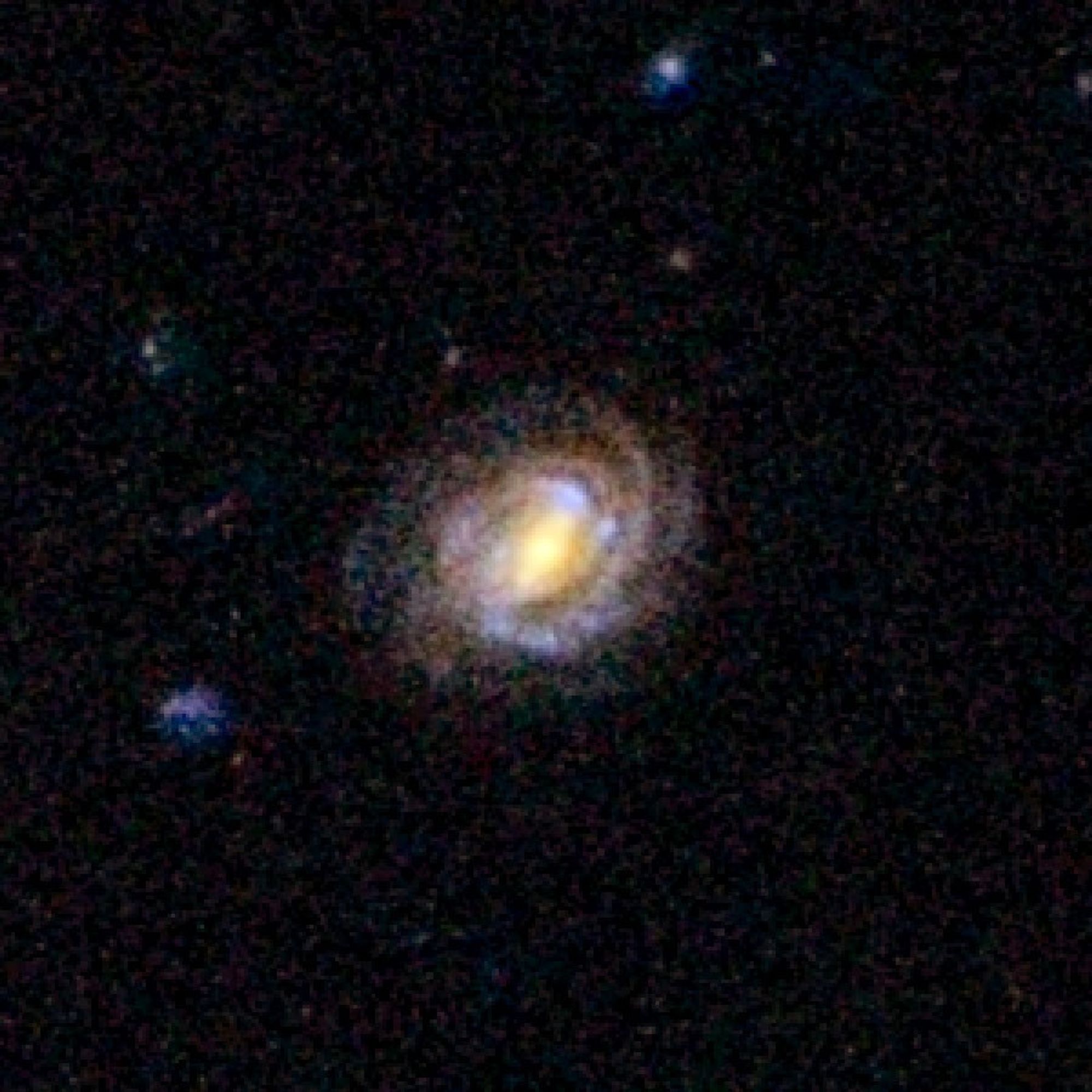 Barred Spiral Galaxy COSMOS 1161898