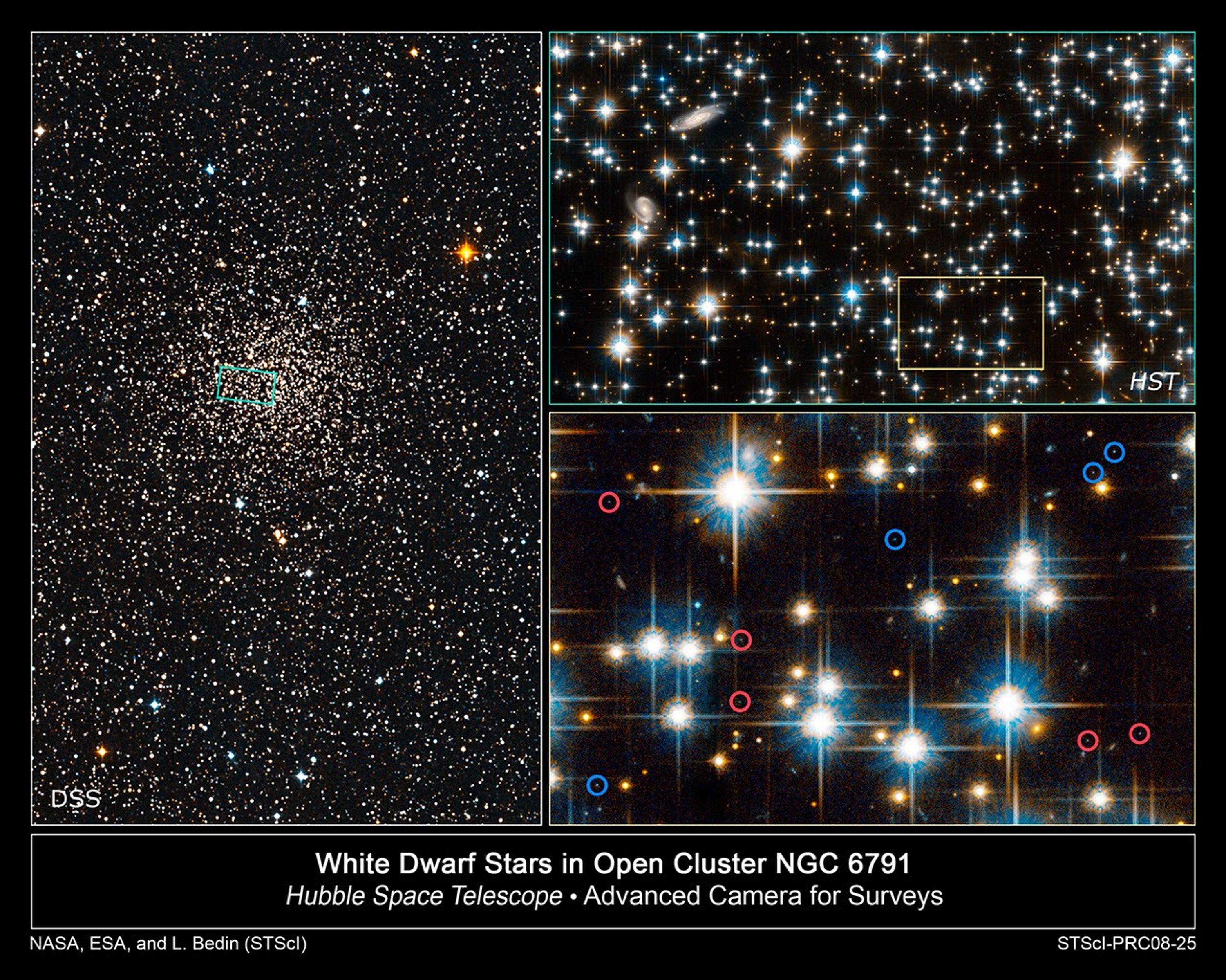 White Dwarf Stars in Open Cluster NGC 6791