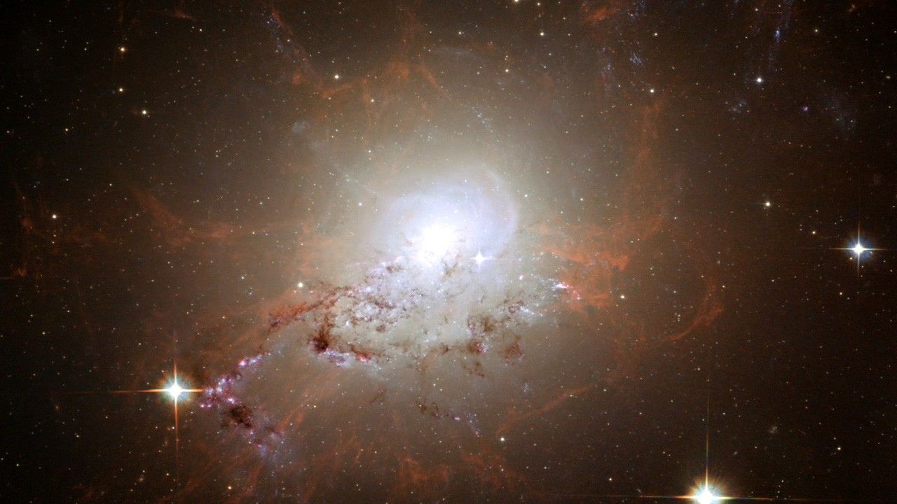 Zoom into Galaxy NGC 1275 within the Constellation Perseus