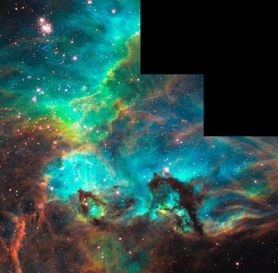 Star Cluster NGC 2074 in the Large Magellanic Cloud