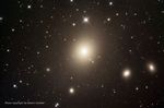 M87 and Surrounding Galaxies in the Virgo Cluster
