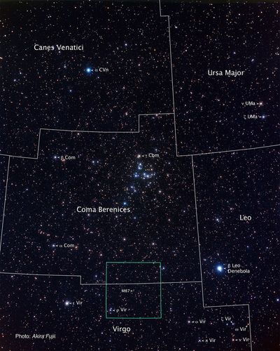 Fujii Constellation Image of Virgo/Coma