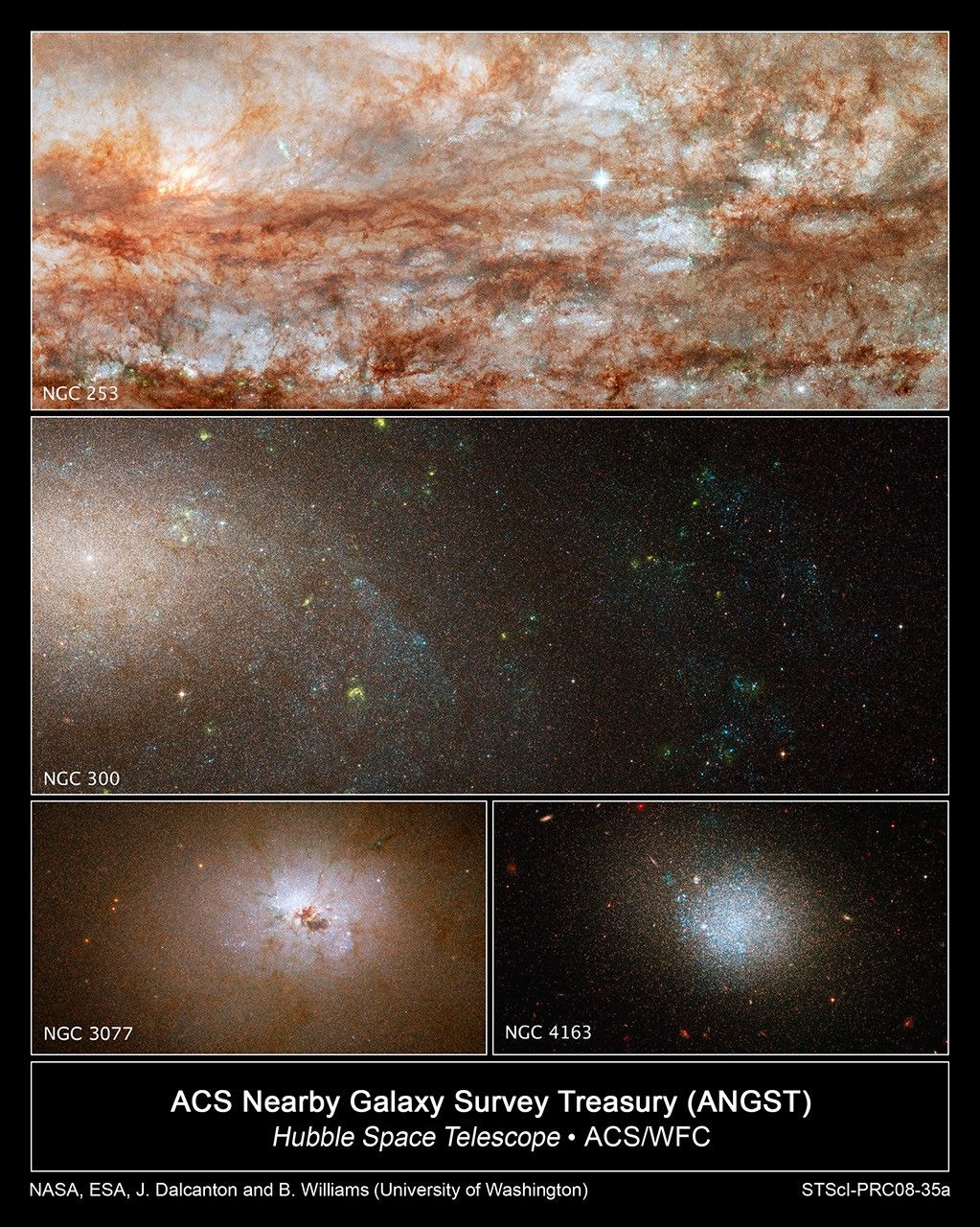 Hubble Snaps Close-up Views of Diverse Galaxies