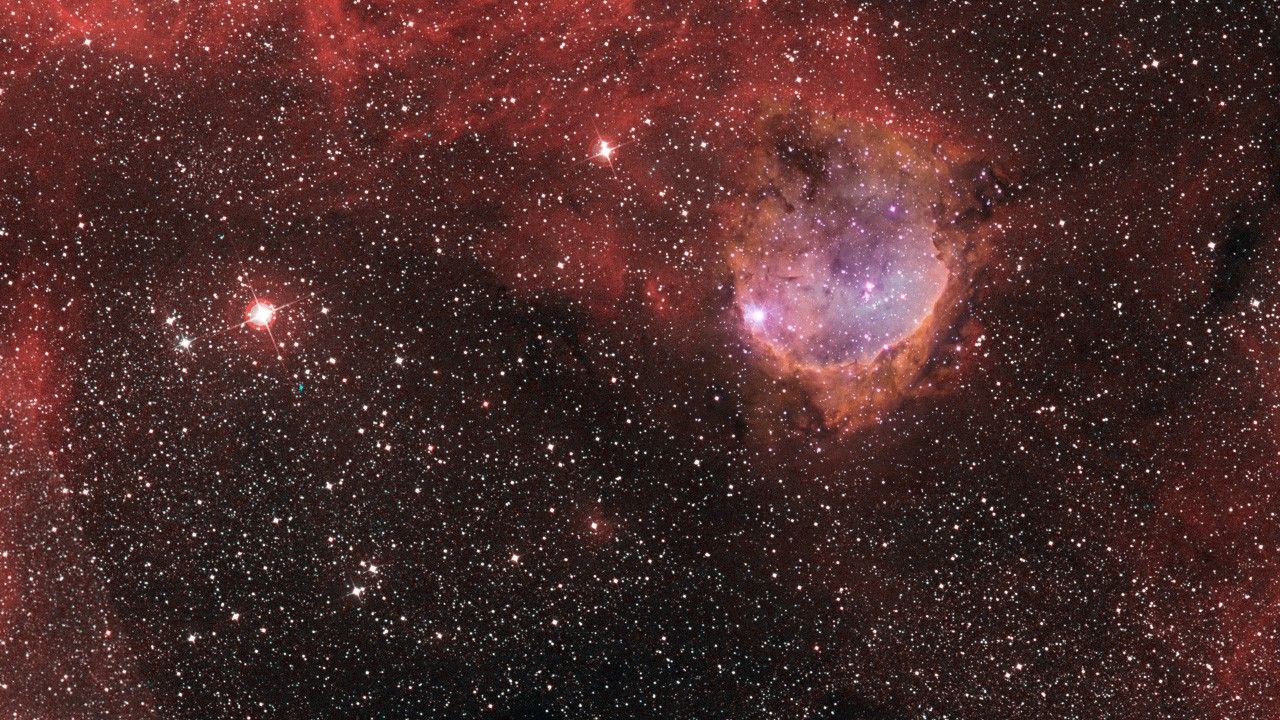 Zoom into Star-Forming Region NGC 3324 in the Carina Nebula