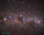 Ground-Based Image of Carina Constellation