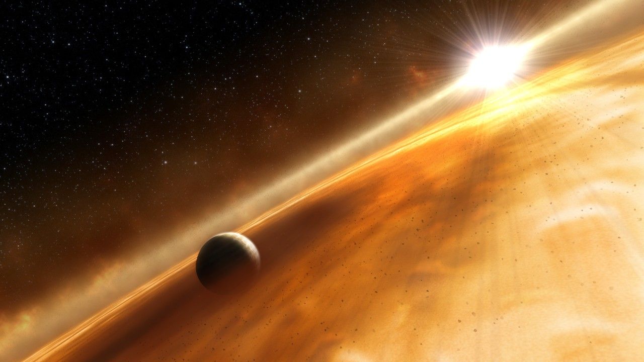 Fomalhaut System Illustration (Pan and Zoom)