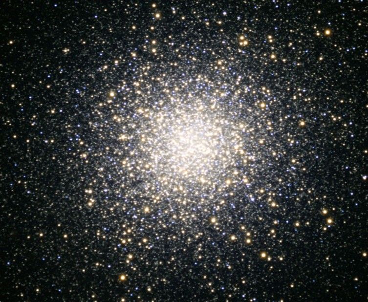 Ground-Based Image of M13