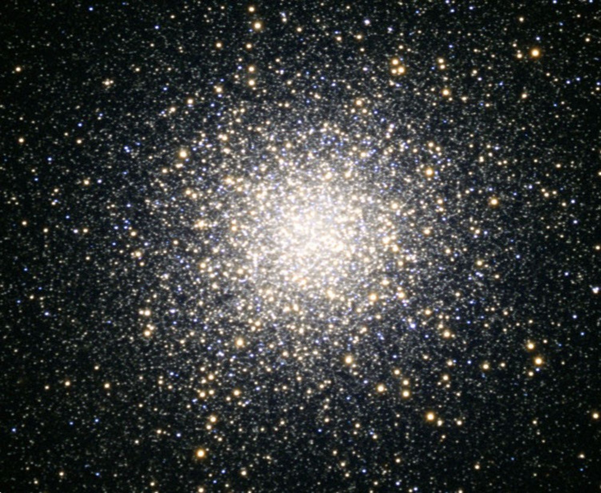 Ground-Based Image of M13