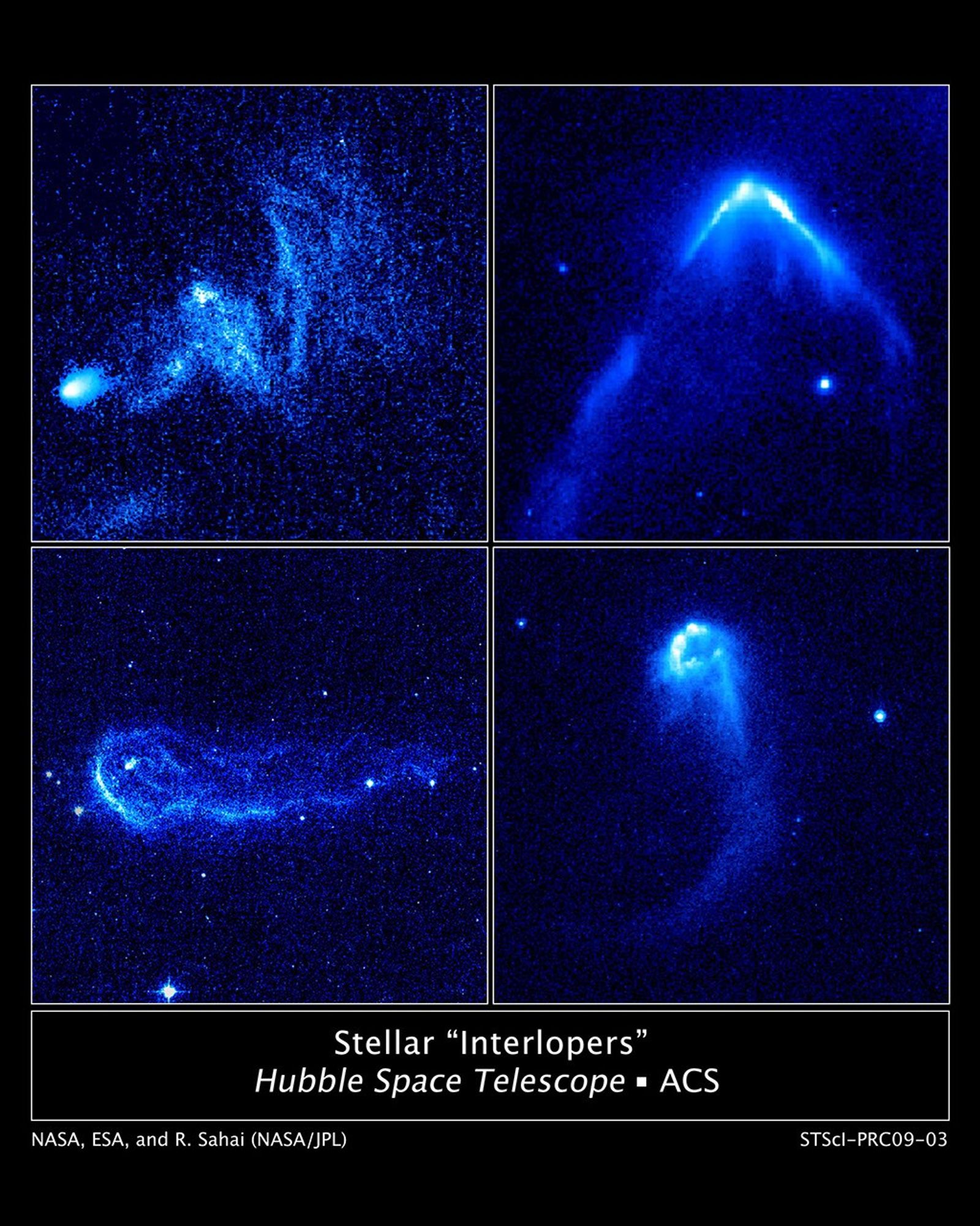 Stellar Interlopers Caught Speeding Through Space