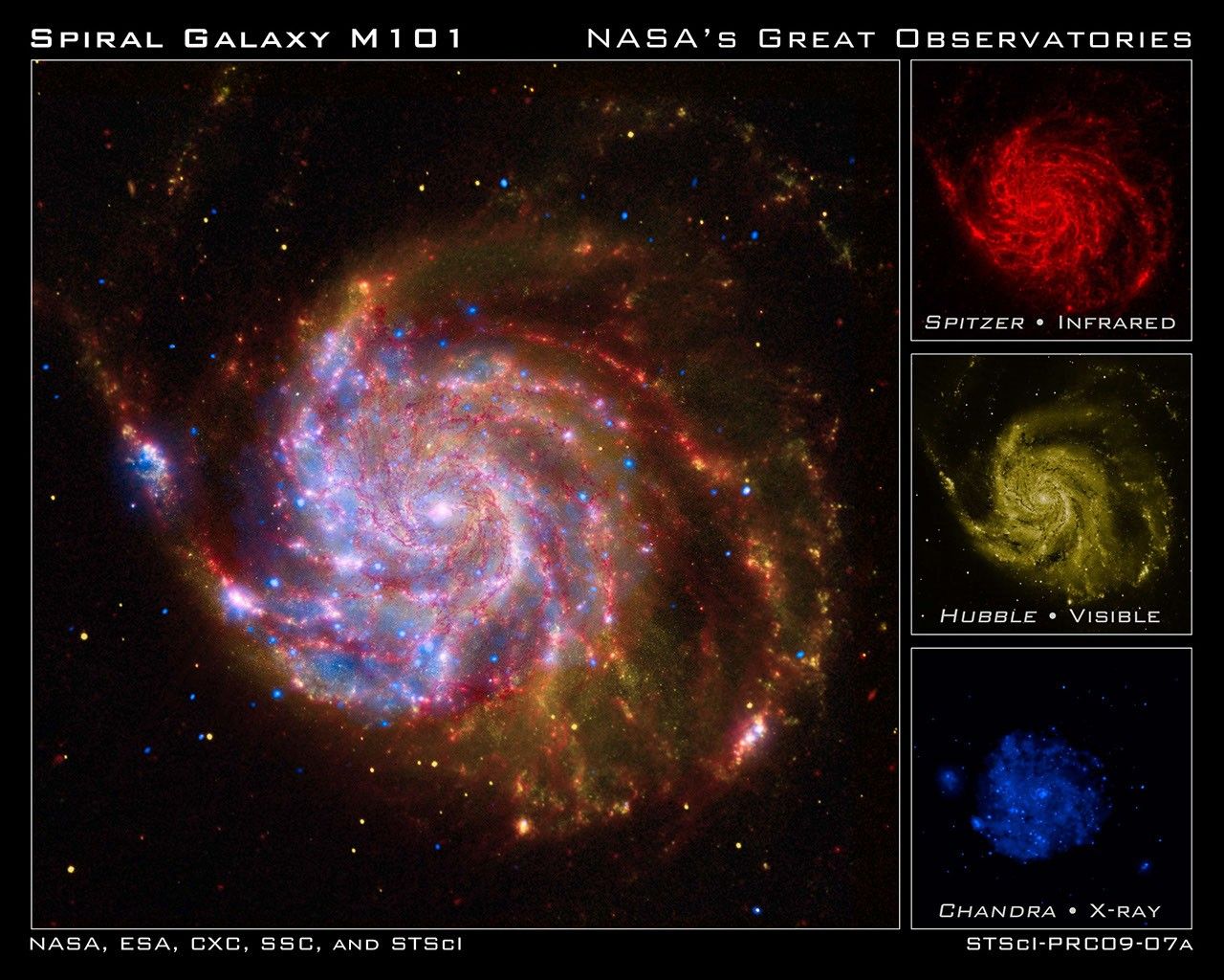 NASA's Great Observatories Celebrate the International Year of Astronomy