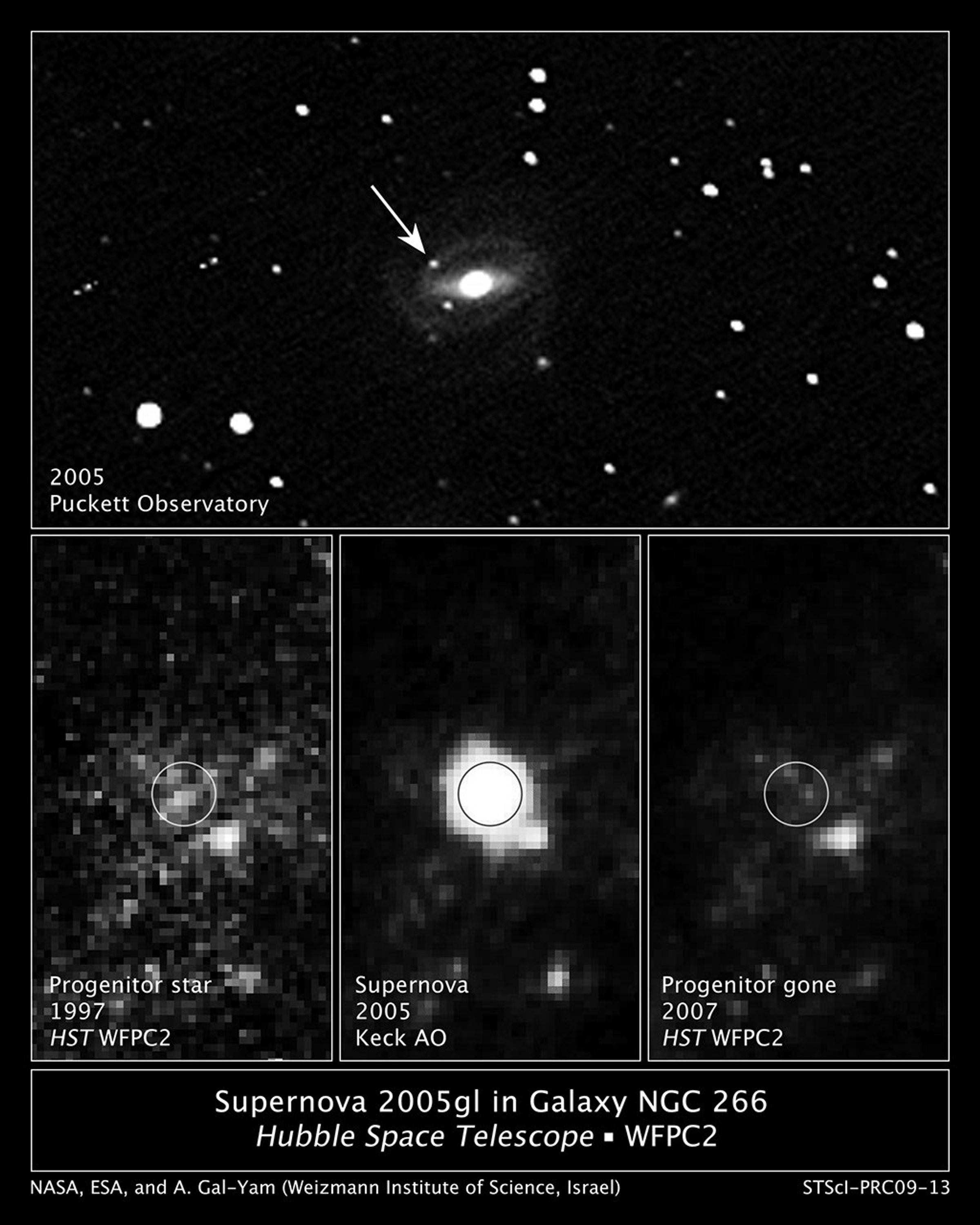 Hubble Finds Rare Progenitor to a Supernova