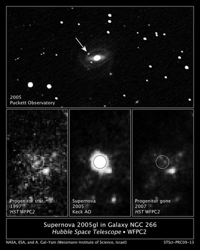 Hubble Finds Rare Progenitor to a Supernova
