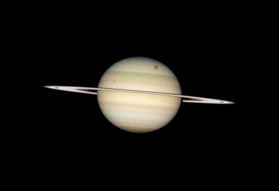HST Image of Saturn: February 24, 2009 14:25 UT
