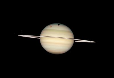 HST Image of Saturn: February 24, 2009 12:12 UT