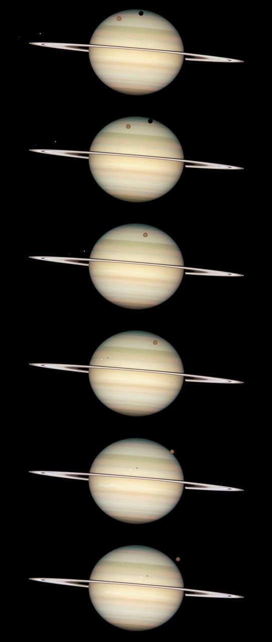 Photo Sequence of Saturn: February 24, 2009