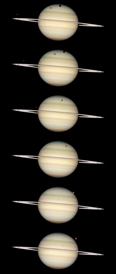 Photo Sequence of Saturn: February 24, 2009