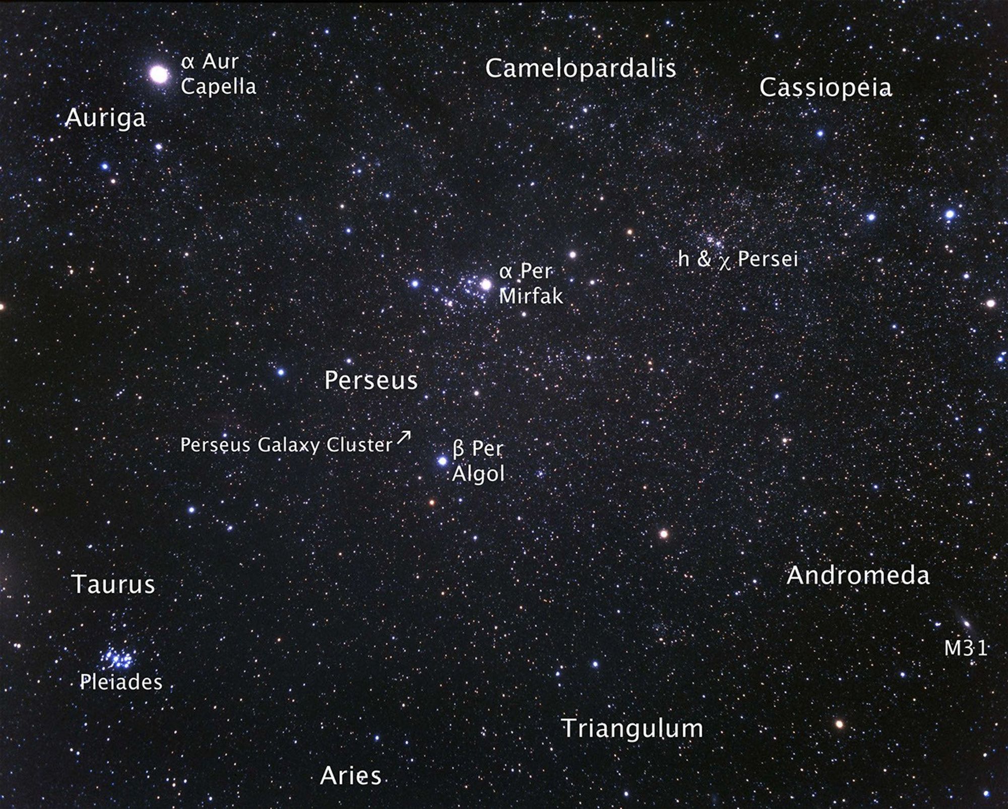 Fujii Constellation – Perseus Region