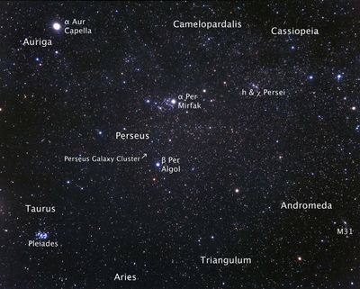 Fujii Constellation – Perseus Region