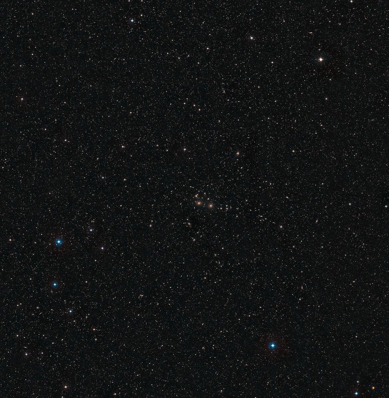 DSS Perseus Galaxy Cluster