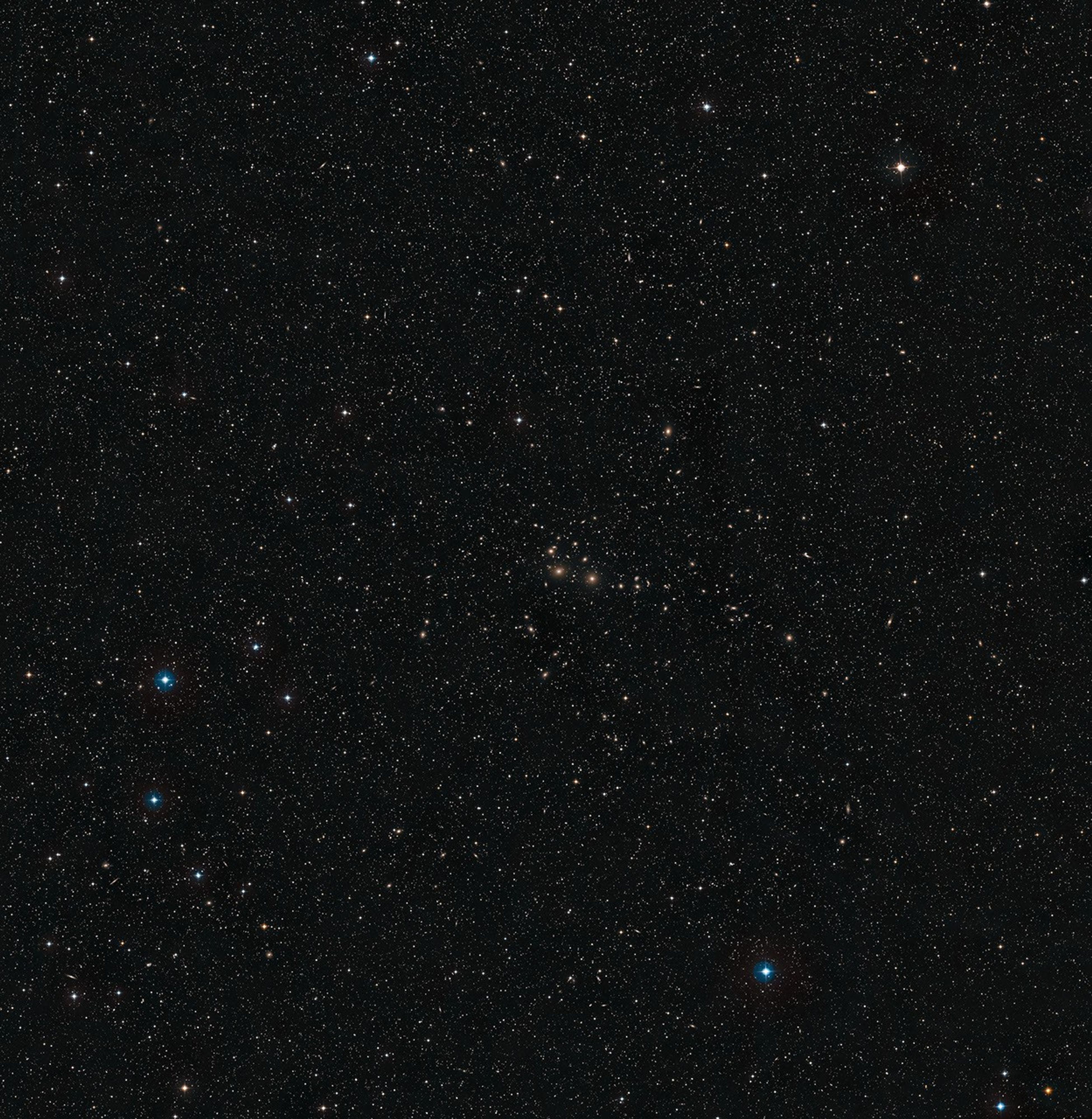DSS Perseus Galaxy Cluster