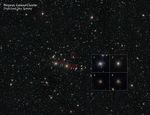 Annotated DSS Image with Location of Perseus Dwarf Galaxies