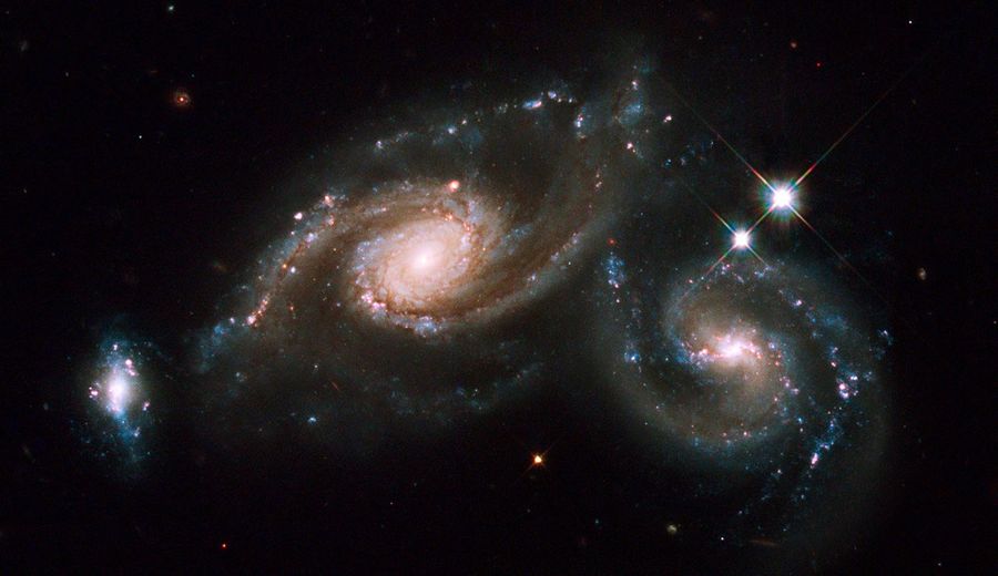 Galaxy Triplet Arp 274