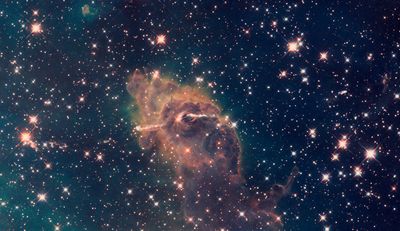 Jet in Carina: WFC3 UVIS/IR Composite