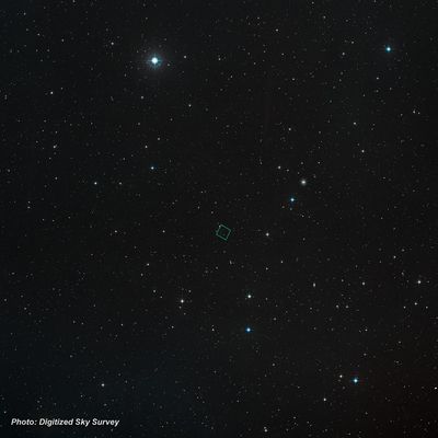 Cropped DSS Image of the Constellation Cetus
