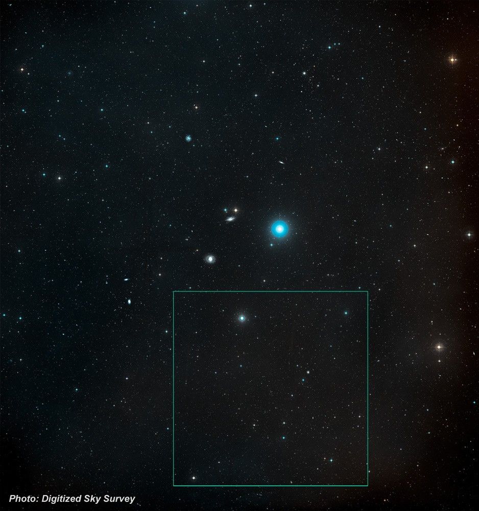 DSS Image of the Constellation Cetus