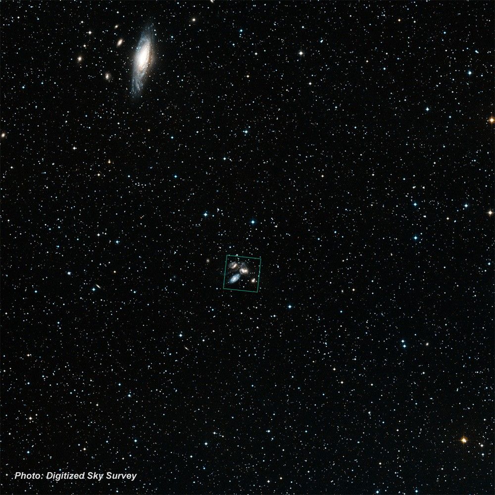 Cropped DSS Image of the Pegasus Constellation