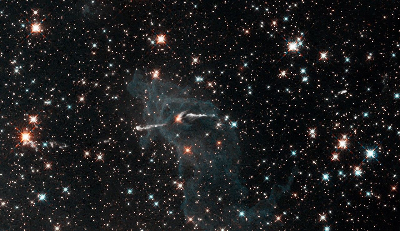 Jet in Carina: WFC3 IR