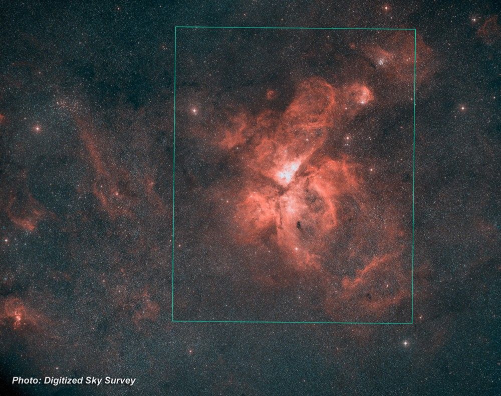 DSS Image of the Carina Nebula