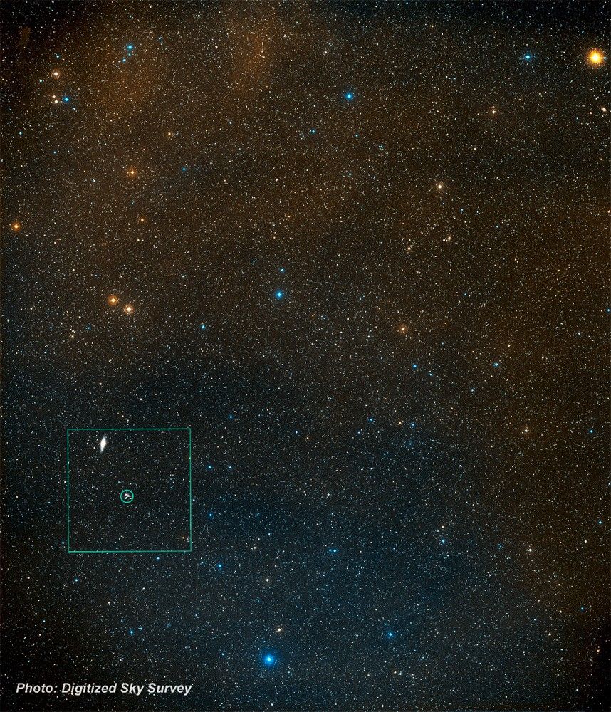 DSS Image of the Pegasus Constellation