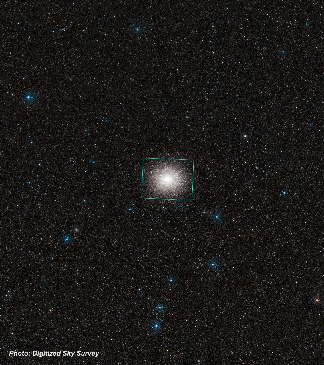 DSS Image of Omega Centauri