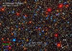 Compass and Scale Image of Omega Centauri