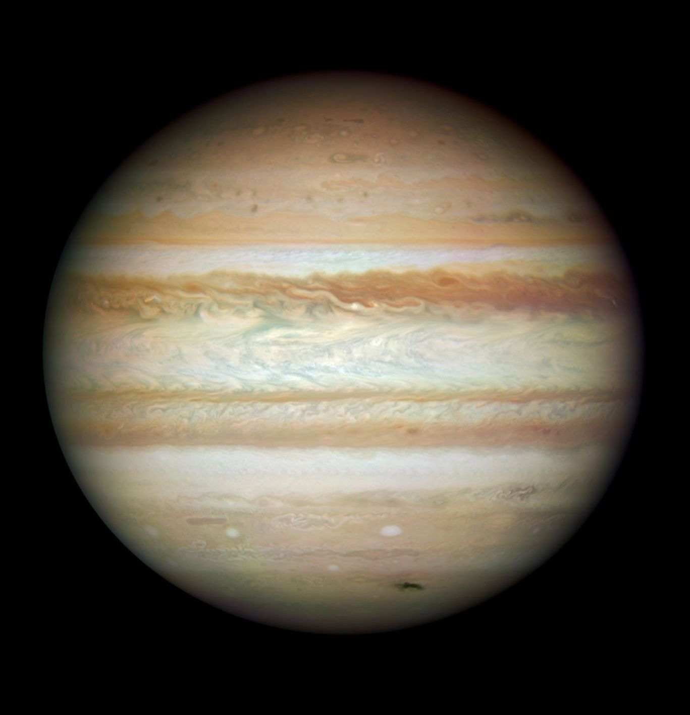 Collision Leaves Giant Jupiter Bruised