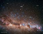 Ground-based Image of Sky Around M83