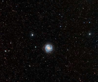 Digitized Sky Survey Image of Star Field Around M83