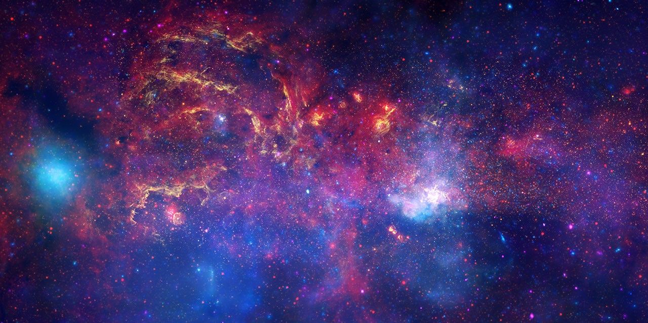 NASA's Great Observatories Examine the Galactic Center Region